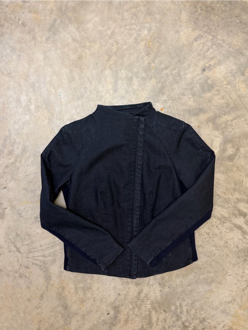 New York & Company Kids Black Long-Sleeve Jumpsuit Top
